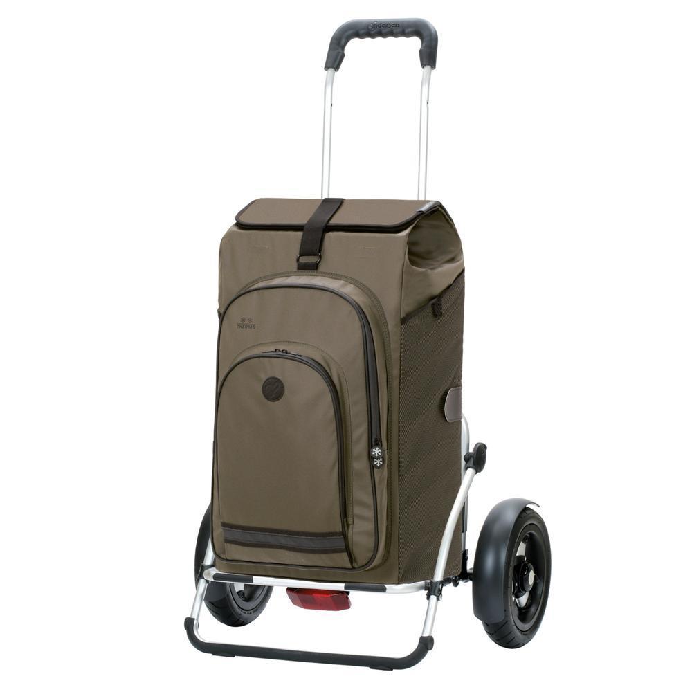 Andersen Royal Shopper Plus HYDRO 3.0 Luftdekk med kulelager 62 Liter Oliven-Trillevogn-BagBrokers