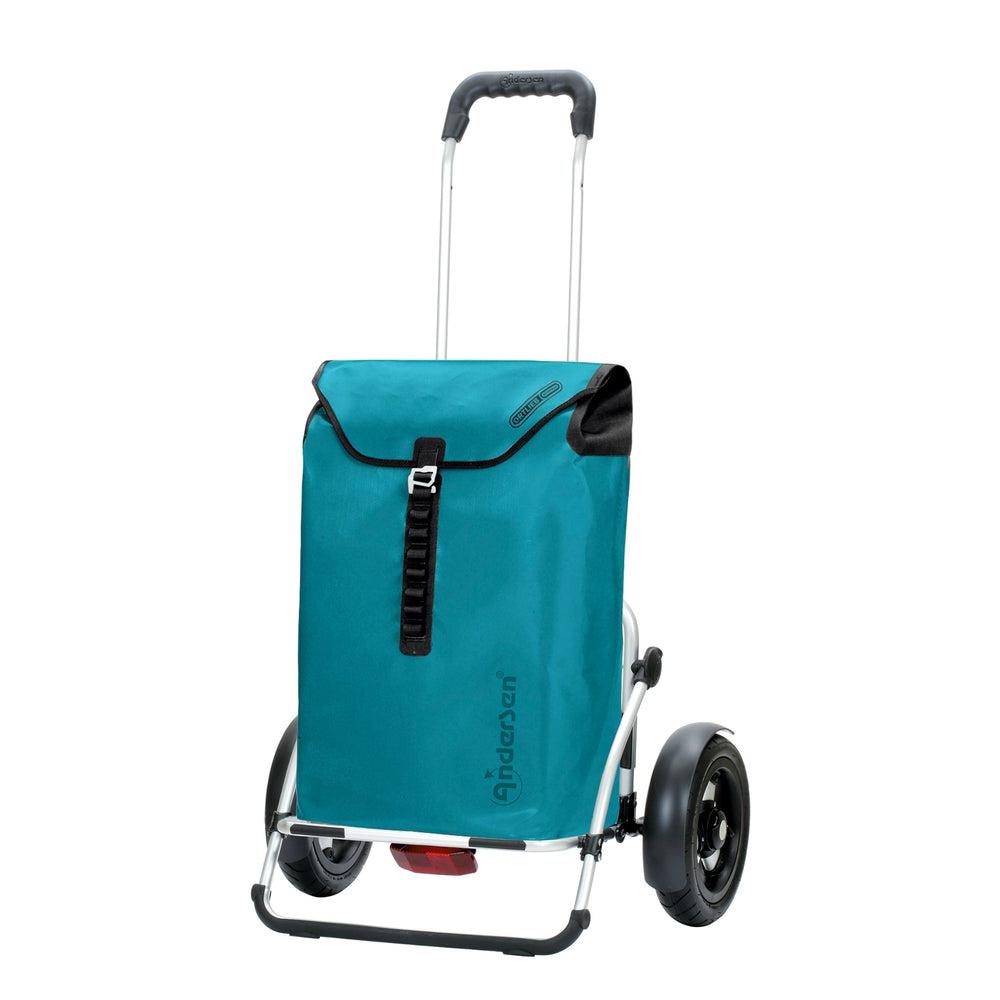 Andersen Royal Shopper Plus ORTLIEB 2.0 Luftdekk med kulelager Petroleumsblå-Trillevogn-BagBrokers