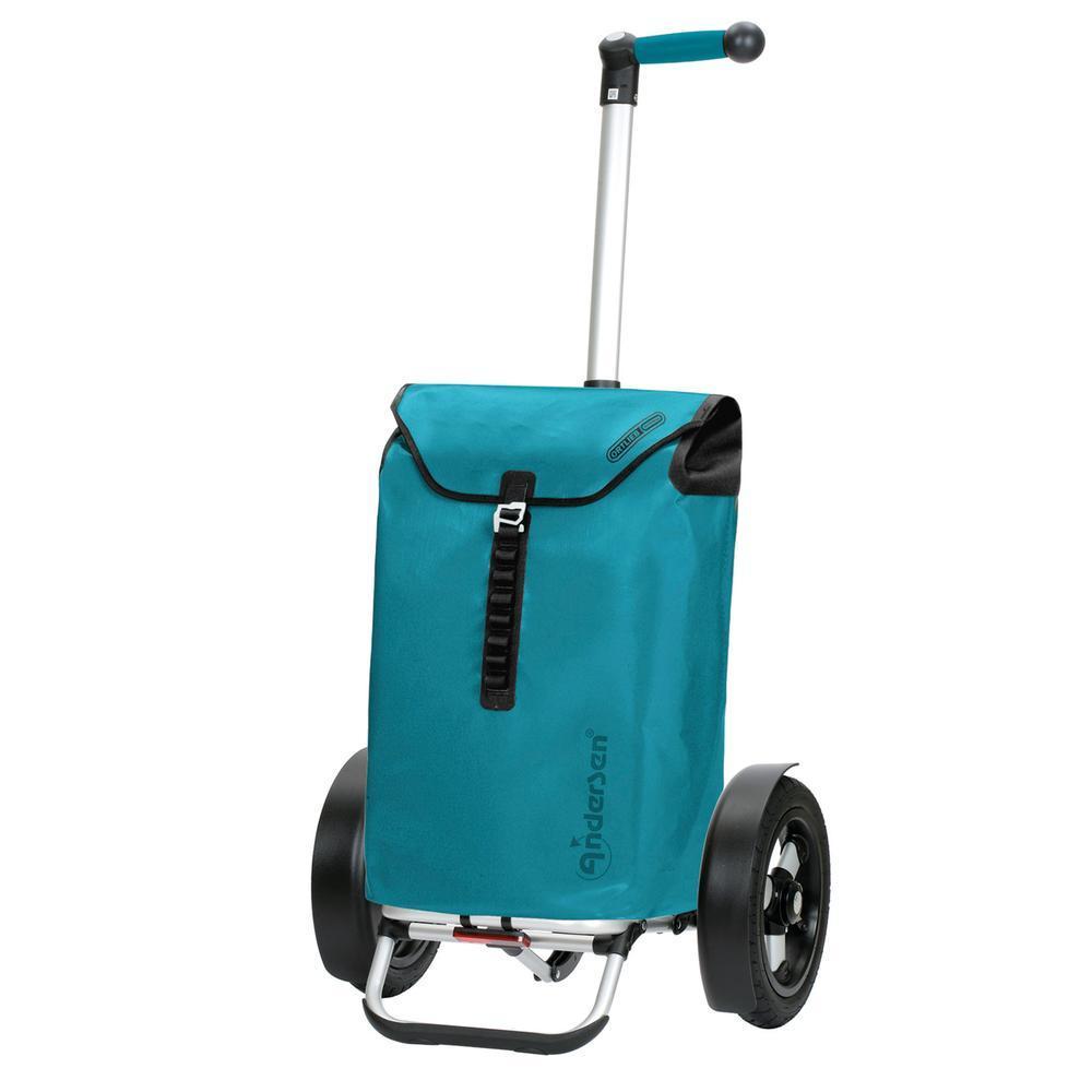 Andersen Tura Shopper ORTLIEB 29 cm Luftdekk med kulelager 49 Liter Petroleumsblå-Trillevogn-BagBrokers