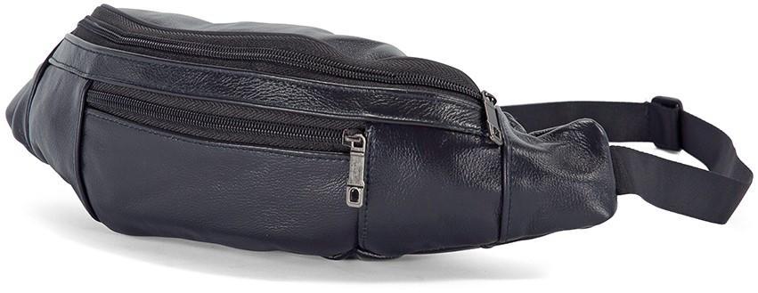 Benzi Travel skinn magebelte/rumpetaske svart-Rumpetaske-BagBrokers