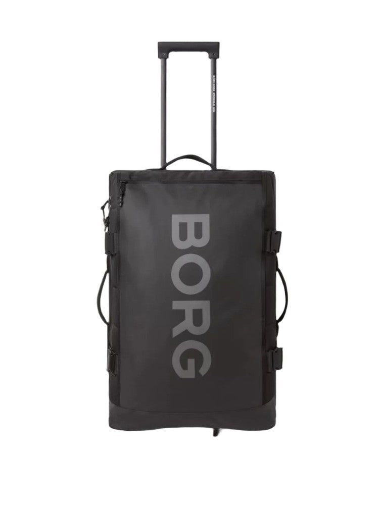 Bjørn Borg Stor Reisebag 80 liter med 2 hjul Svart-Duffelbag-BagBrokers