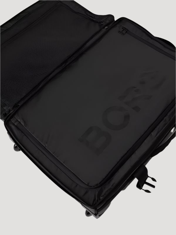 Bjørn Borg Stor Reisebag 80 liter med 2 hjul Svart-Duffelbag-BagBrokers