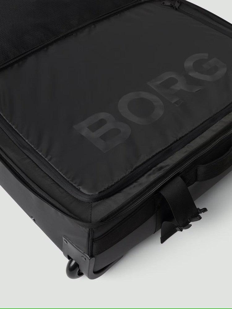 Bjørn Borg Stor Reisebag 80 liter med 2 hjul Svart-Duffelbag-BagBrokers