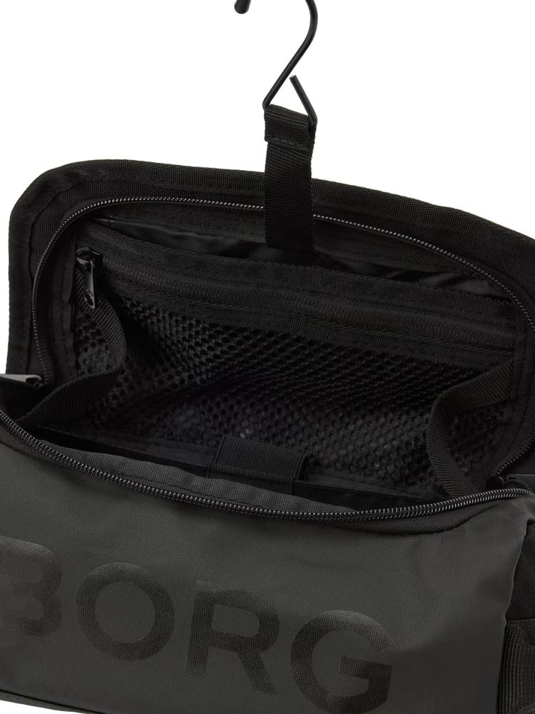 Bjørn Borg Travel Wash Bag Black-Toalettmappe-BagBrokers