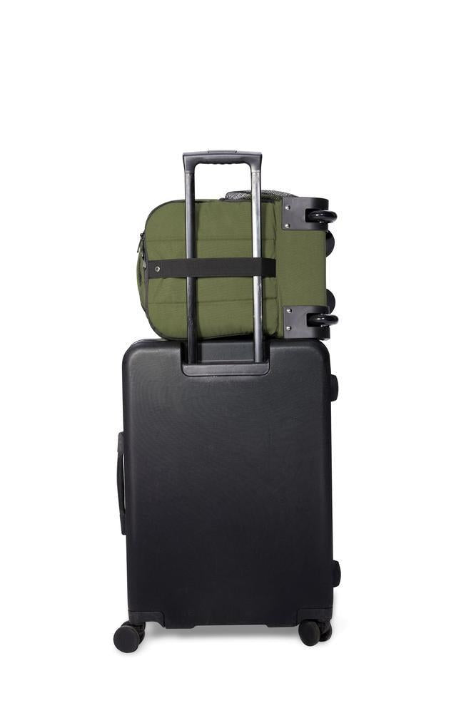 CabinFly Aircruiser Backpack with wheels 40x30x20 cm Green-Ryggsekker-BagBrokers