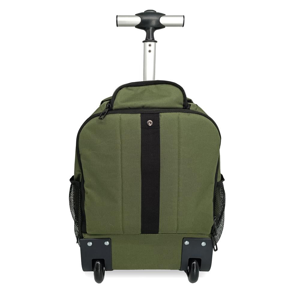 CabinFly Aircruiser Backpack with wheels 40x30x20 cm Green-Ryggsekker-BagBrokers
