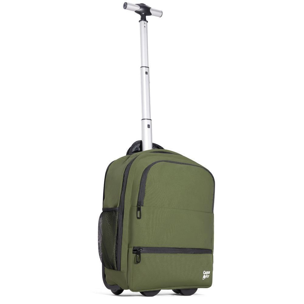 CabinFly Aircruiser Backpack with wheels 40x30x20 cm Green-Ryggsekker-BagBrokers