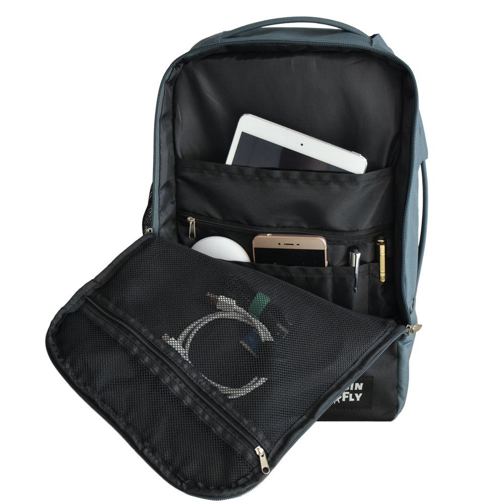 CabinFly Bellanca Ryanair Backpack PC 13" Blå-Ryggsekker-BagBrokers