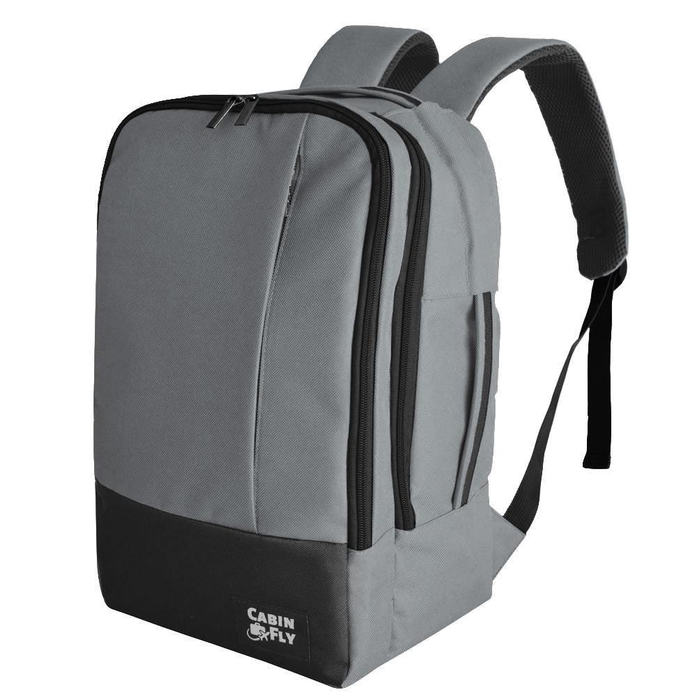 CabinFly Bellanca Ryanair40x25x20 cm Backpack PC 15" Grey-Ryggsekker-BagBrokers