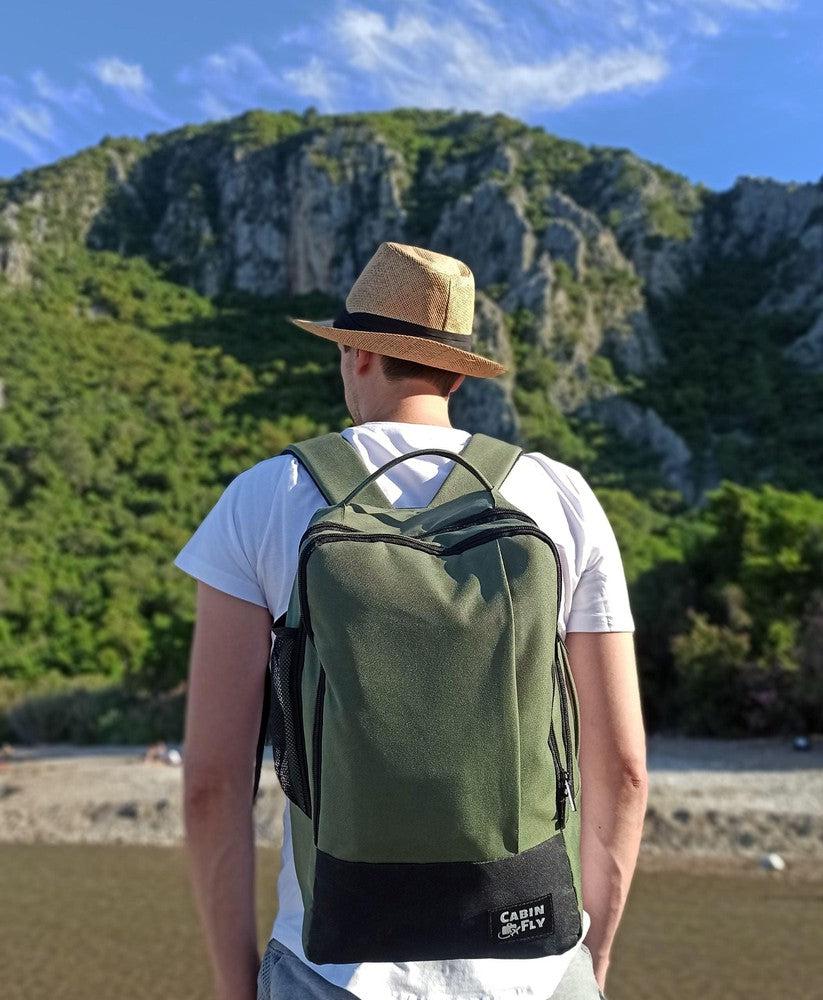 CabinFly Bellanca Ryanair Backpack PC 13" Grønn-Ryggsekker-BagBrokers