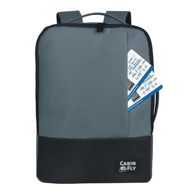 CabinFly Bellanca Ryanair 40x30x10 cm utvidbar PC-sekk 15" Blue-Ryggsekker-BagBrokers