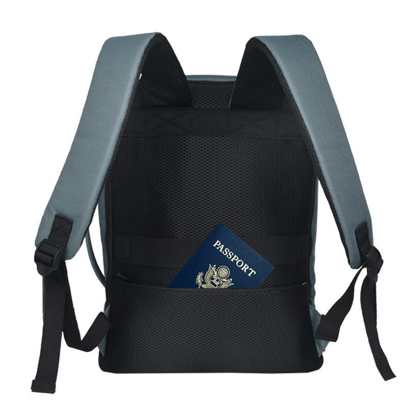 CabinFly Bellanca Ryanair 40x30x10 cm utvidbar PC-sekk 15" Blue-Ryggsekker-BagBrokers