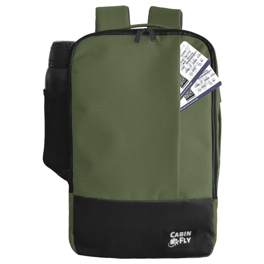 CabinFly Bellanca Ryanair Backpack PC 13" Grønn-Ryggsekker-BagBrokers