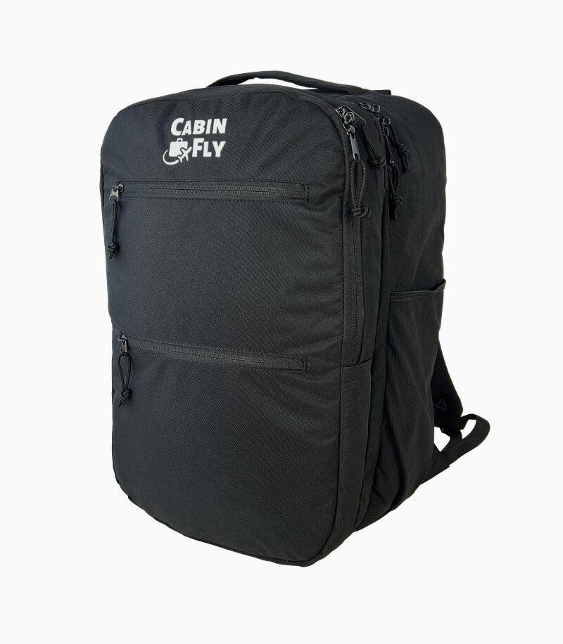 CabinFly maks kabin 55x35x25 cm KLM PC 15" Svart-Ryggsekker-BagBrokers