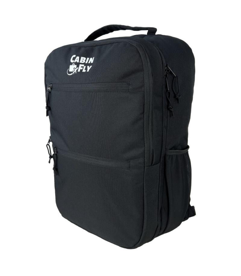 CabinFly maks kabin 55x40x20 cm PC 15" Svart-Ryggsekker-BagBrokers