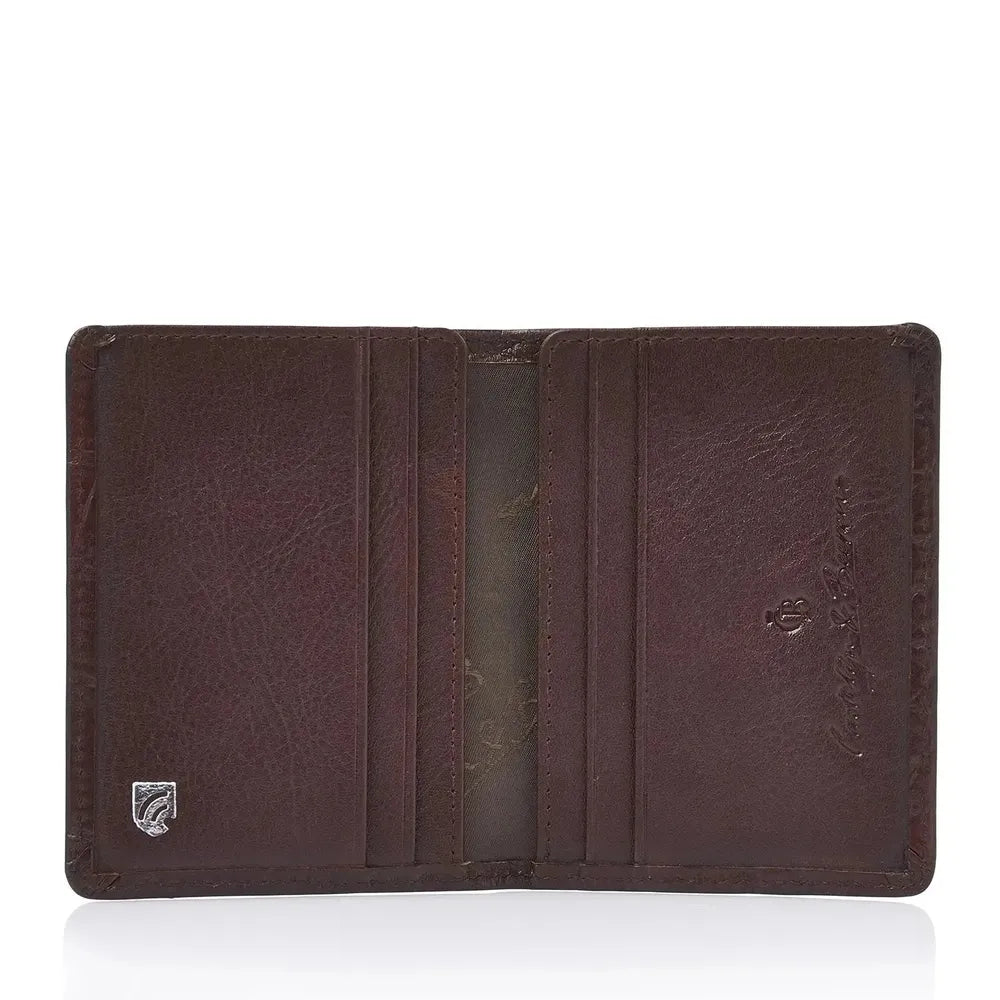 Castelijn & Beerens 6 Card Holder RFID Mocca-Lommebok/ Kortholder-BagBrokers