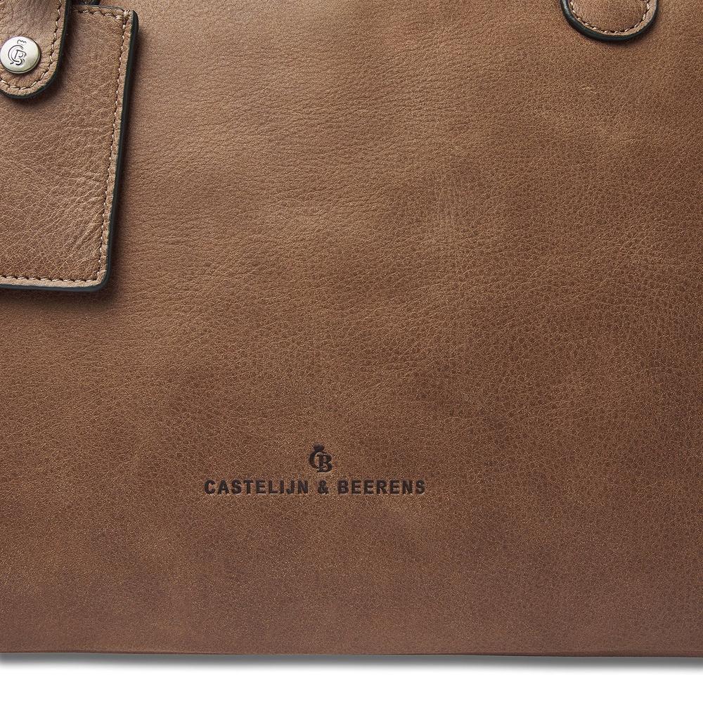 Castelijn & Beerens Carisma Pc håndveske 15,6" RFID Cognac-Veske-BagBrokers