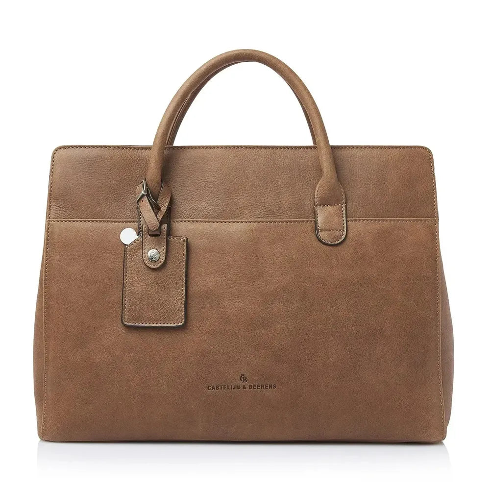 Castelijn & Beerens Carisma Pc håndveske 15,6" RFID Cognac-Veske-BagBrokers