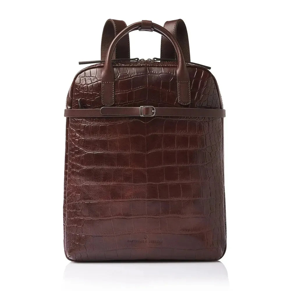 Castelijn & Beerens Emma Backpack 15,6" RFID - Mocca-Ryggsekker-BagBrokers