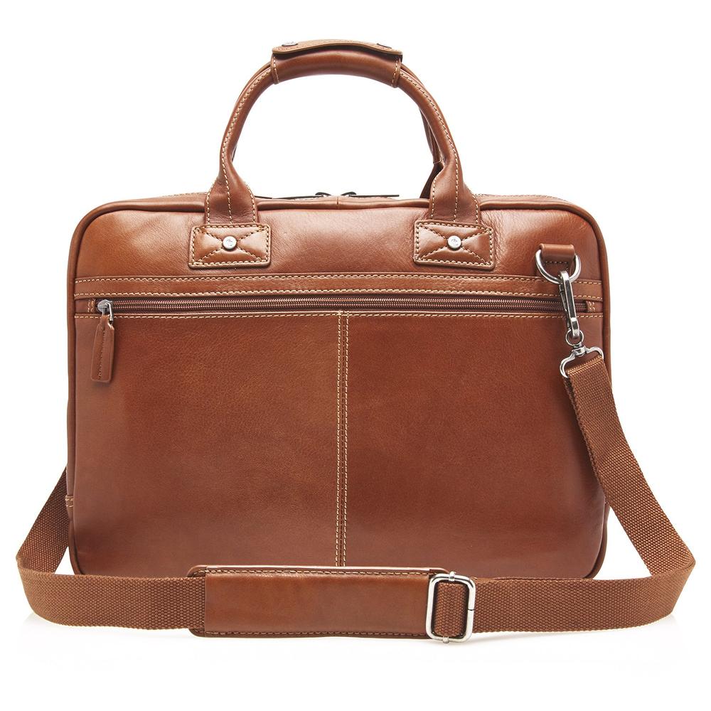 Castelijn & Beerens Firenze Pc-veske 1 hovedrom 15,6" RFID Lys brun-Veske-BagBrokers