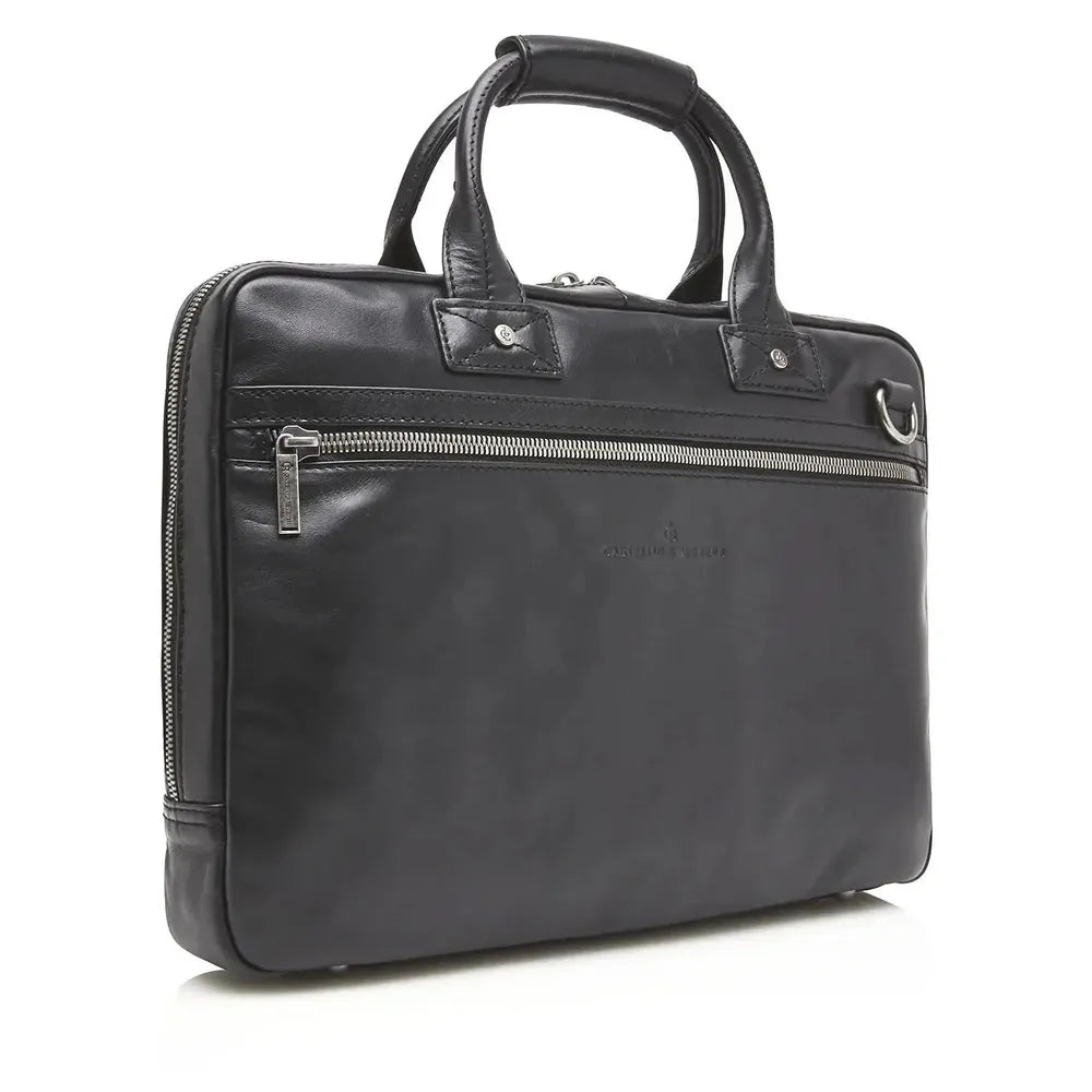 Castelijn & Beerens Firenze Pc-veske 1 hovedrom 15,6" RFID Svart-Veske-BagBrokers