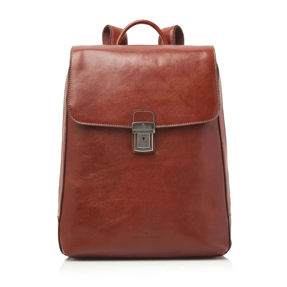 Castelijn & Beerens Guus PC-ryggsekk 15.6" RFID Cognac-Ryggsekker-BagBrokers