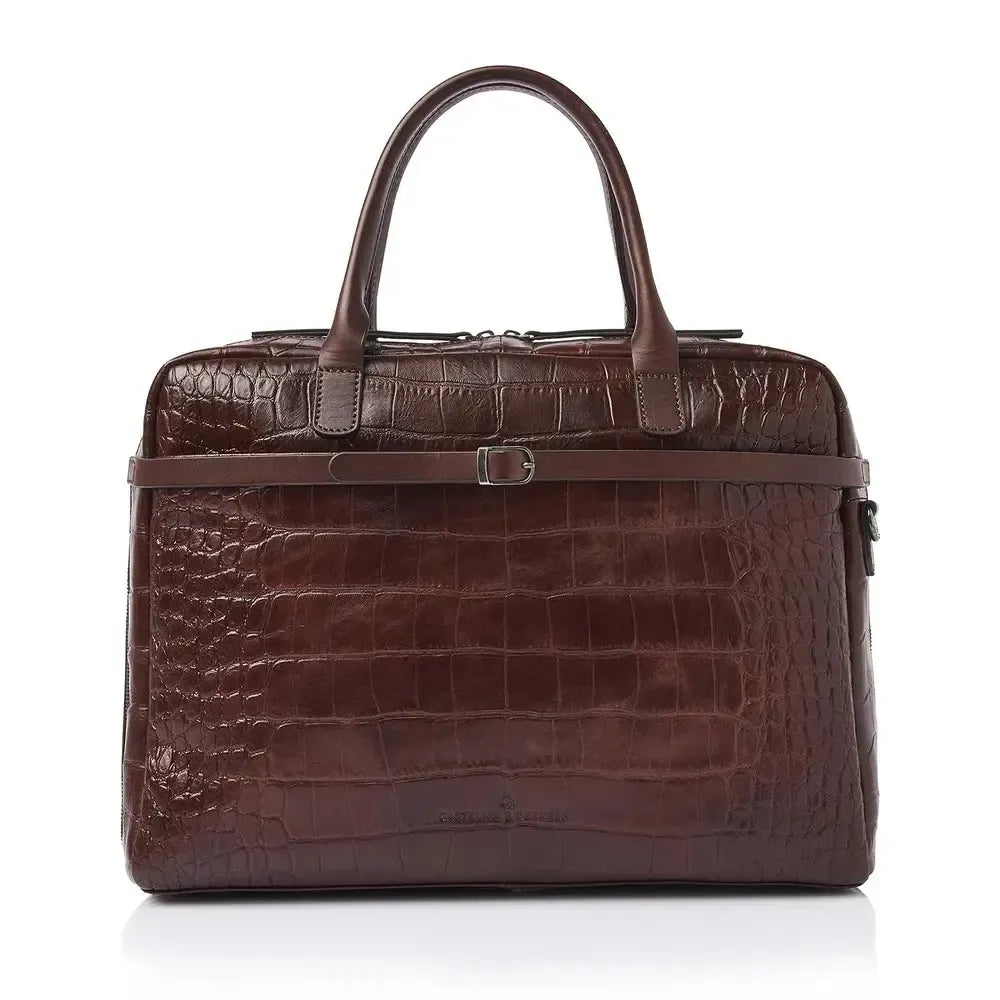 Castelijn & Beerens Lisa Laptop Bag 15,6" RFID Mocca-Veske-BagBrokers