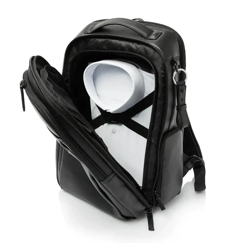 Castelijn & Beerens Nappa X Uniform Travel Backpack Svart-Ryggsekker-BagBrokers
