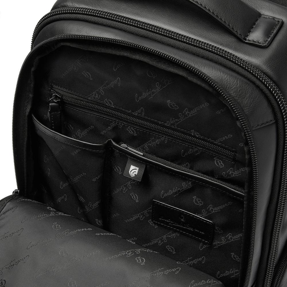 Castelijn & Beerens Nappa X Uniform Travel Backpack Svart-Ryggsekker-BagBrokers