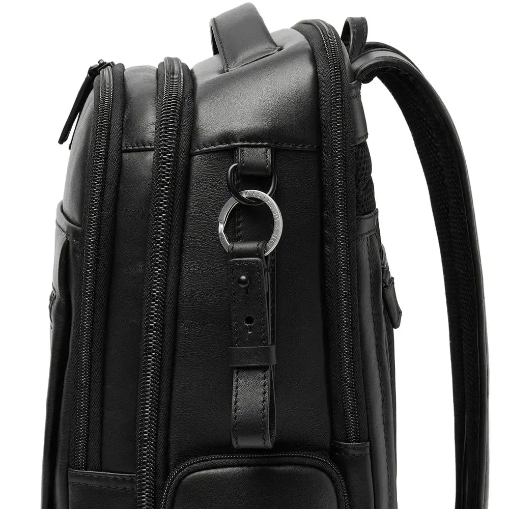 Castelijn & Beerens Nappa X Uniform Travel Backpack Svart-Ryggsekker-BagBrokers
