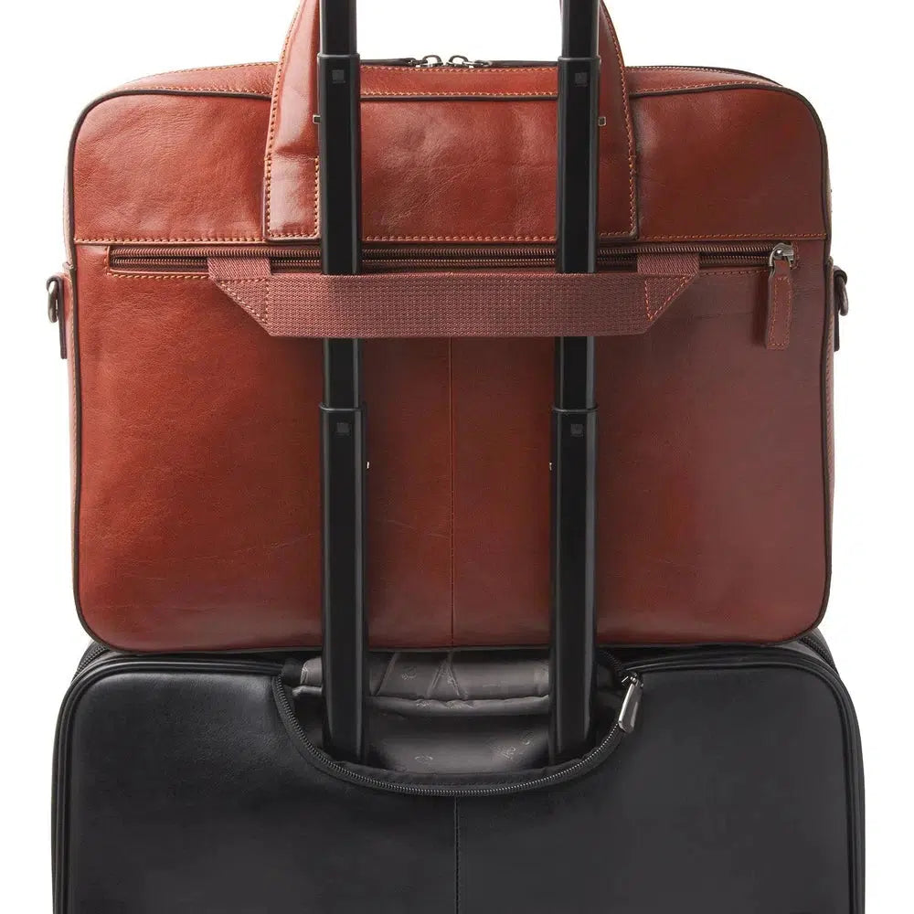 Castelijn & Beerens Paul Pc-veske 15,6" RFID Cognac-Veske-BagBrokers