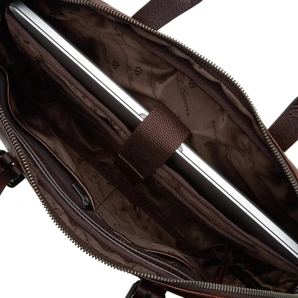 Castelijn & Beerens Rien Pc-veske 15,6" RFID Cognac-Veske-BagBrokers