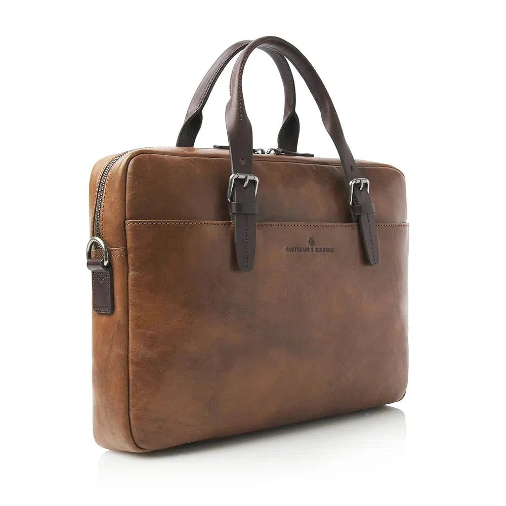Castelijn & Beerens Rien Pc-veske 15,6" RFID Natural-Veske-BagBrokers