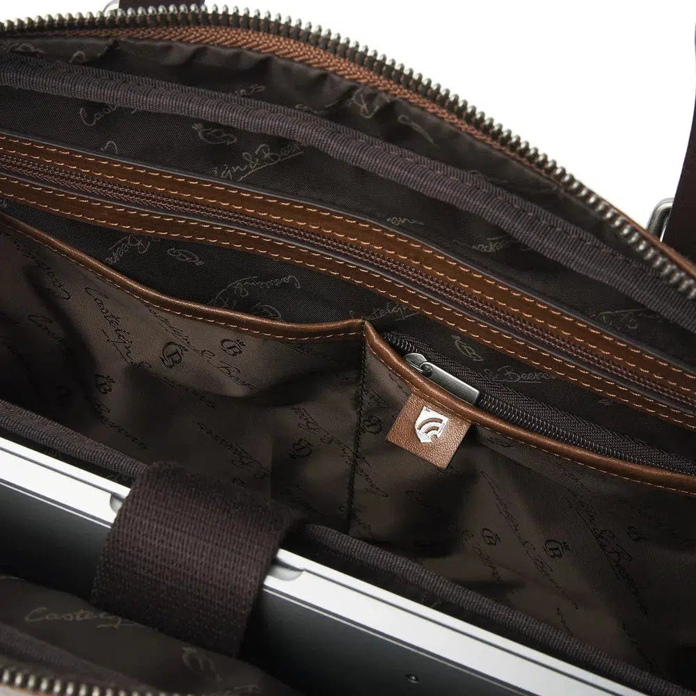 Castelijn & Beerens Rien Pc-veske 15,6" RFID Natural-Veske-BagBrokers