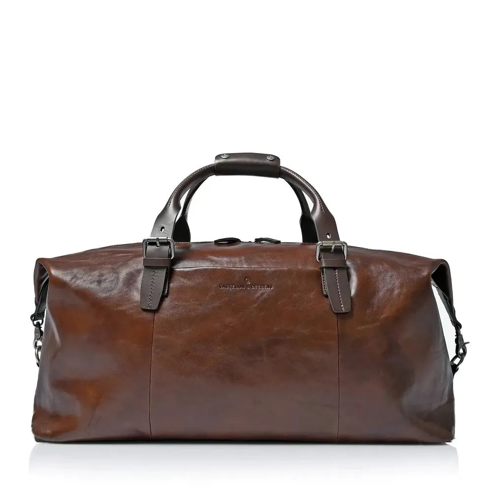 Castelijn & Beerens Rien Weekender skinnbag Cognac-Bagger-BagBrokers