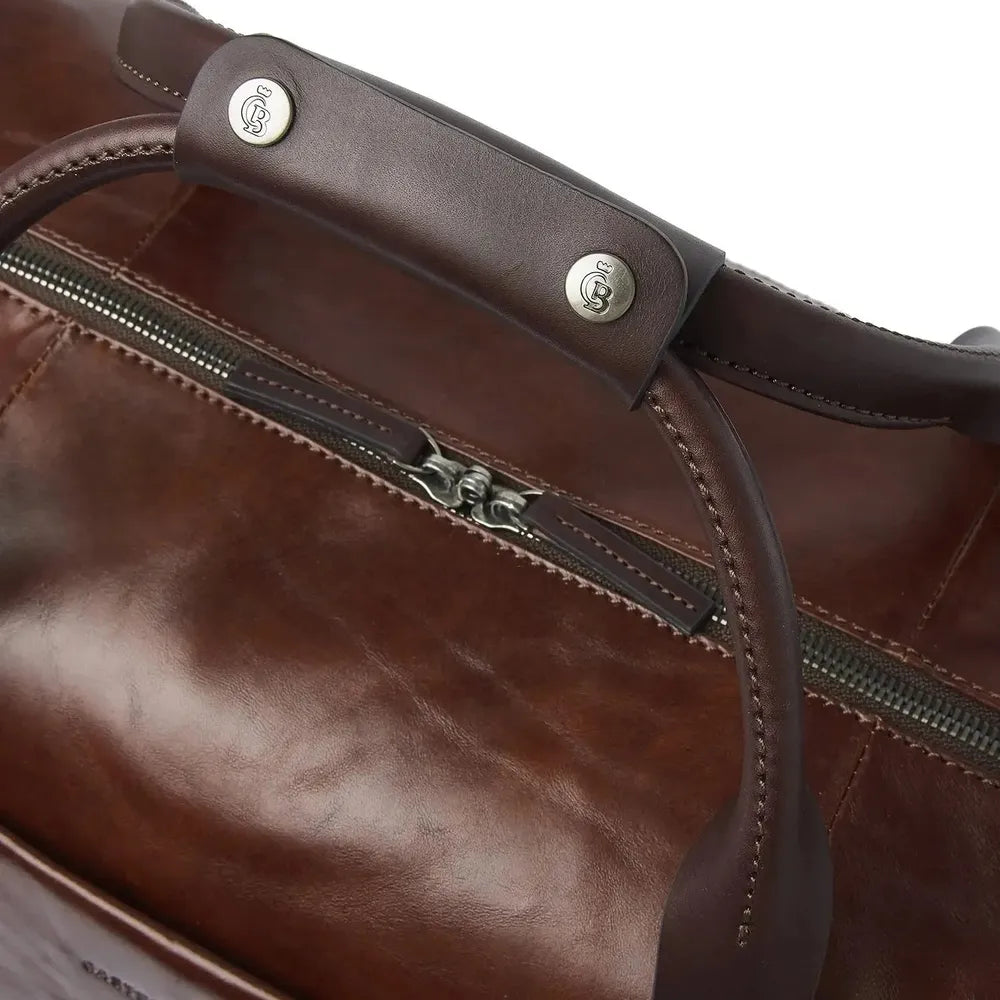 Castelijn & Beerens Rien Weekender skinnbag Cognac-Bagger-BagBrokers