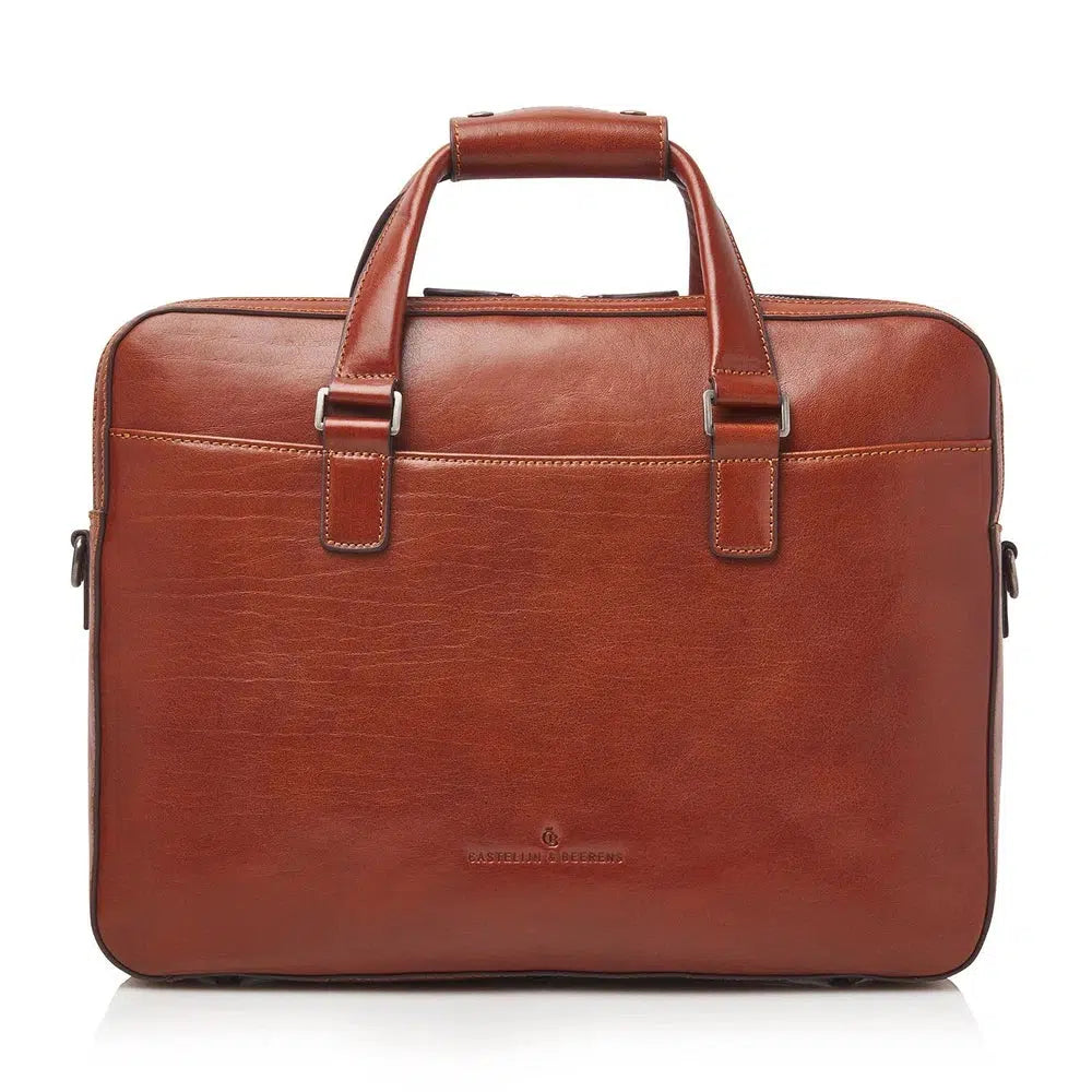Castelijn & Beerens Paul Pc-veske 15,6" RFID Cognac-Veske-BagBrokers
