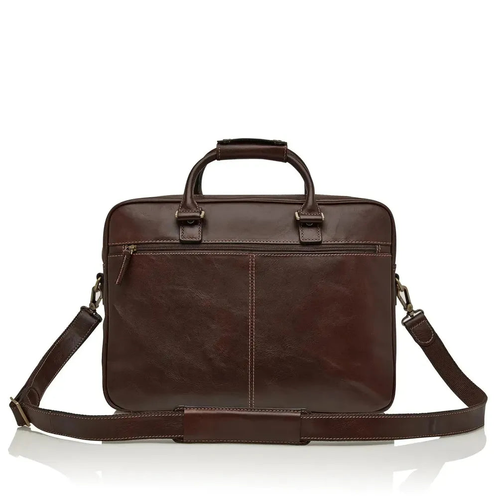 Castelijn & Beerens Verona Pc-veske 15,6" RFID Mocca-Veske-BagBrokers