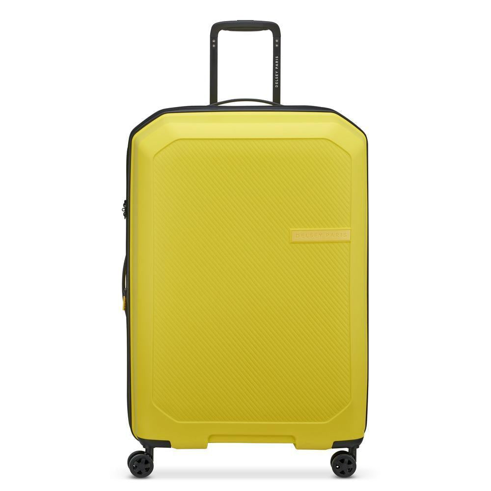 Delsey Anvers utvidbar medium koffert 66 cm Bright Yellow-Harde kofferter-BagBrokers