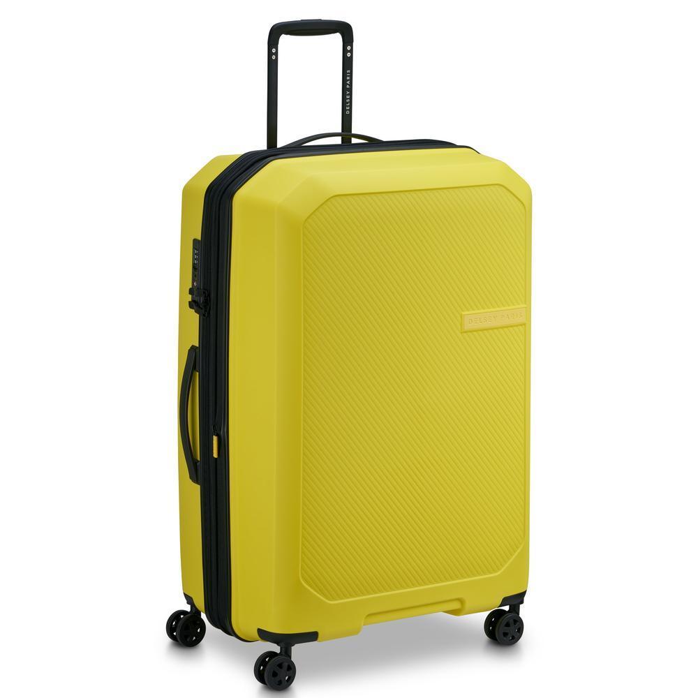 Delsey Anvers utvidbar stor koffert 76 cm Bright Yellow-Harde kofferter-BagBrokers