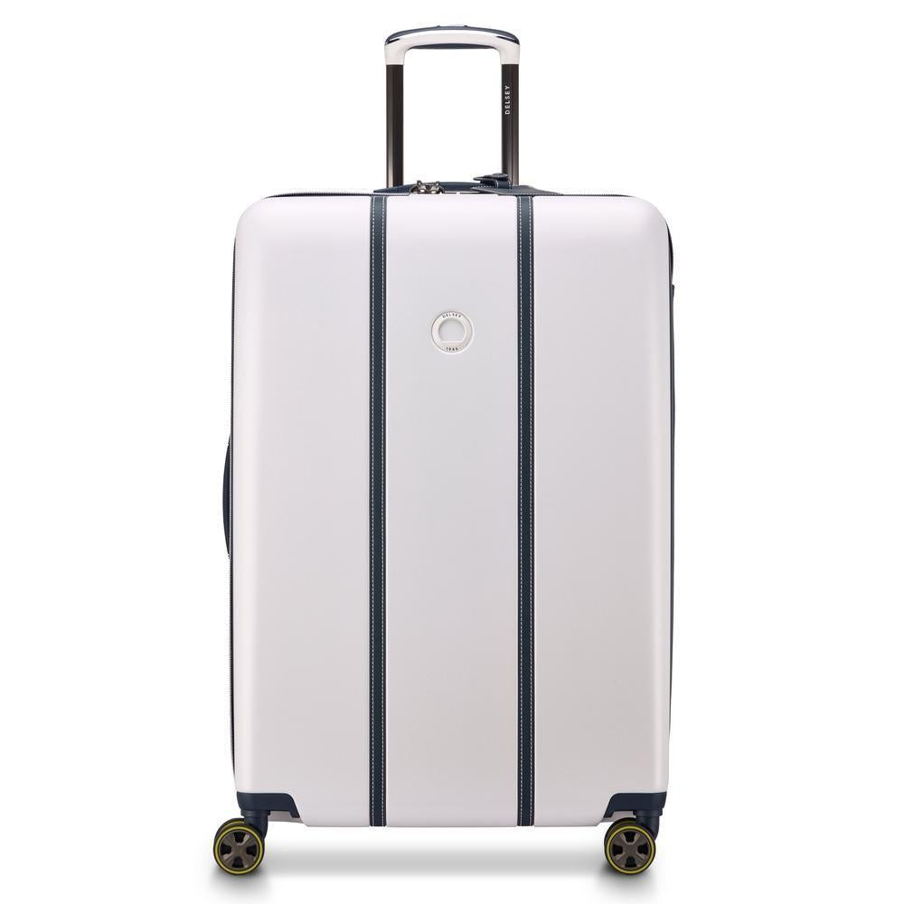 Delsey Cadance utvidbar stor koffert 76 cm Ivory-Harde kofferter-BagBrokers