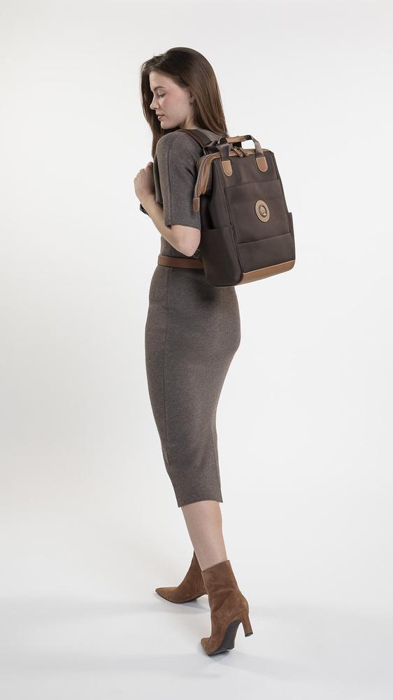 Delsey Chatelet Air 2.0 Soft Pc Sekk/Veske 14,1" Brown-Ryggsekker-BagBrokers