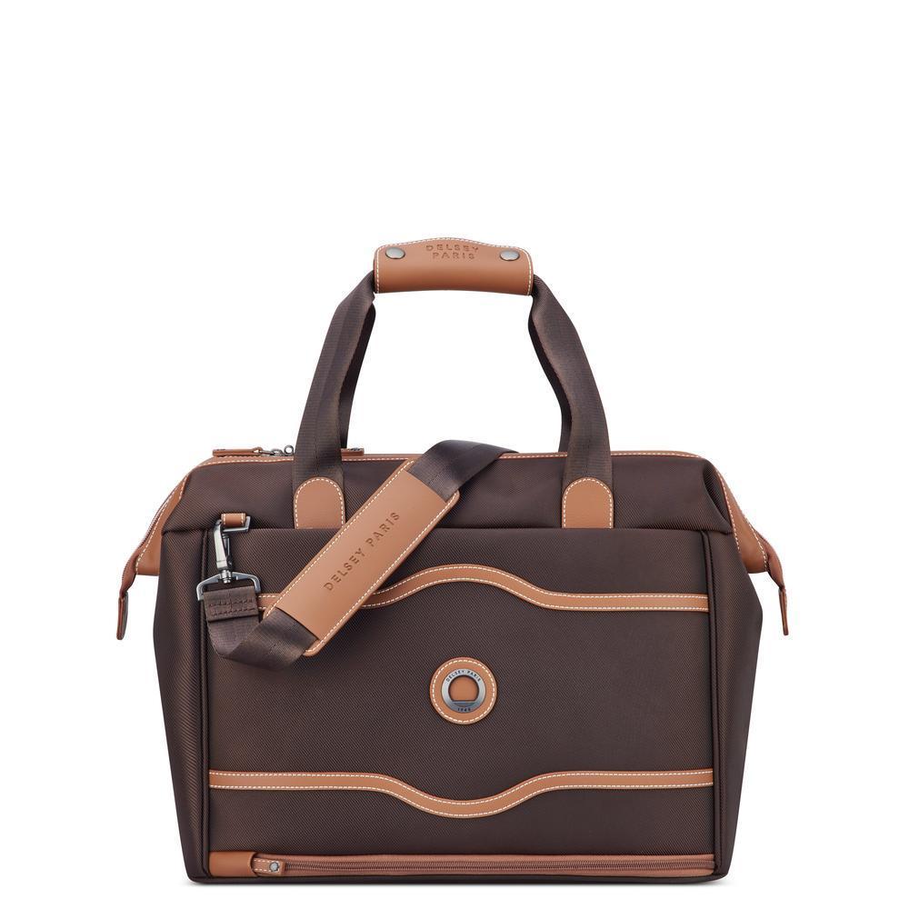 Delsey Chatelet Air 2.0 Weekender S Brown-Bagger-BagBrokers