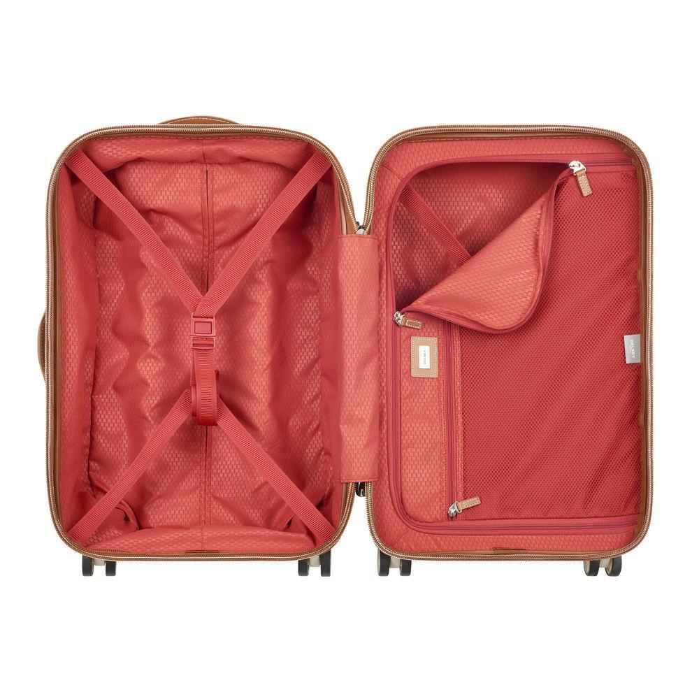 Harde kofferter-Delsey Chatelet. Hard Kabin Trillekoffert 55 cm. 39 Liter Angora-BagBrokers
