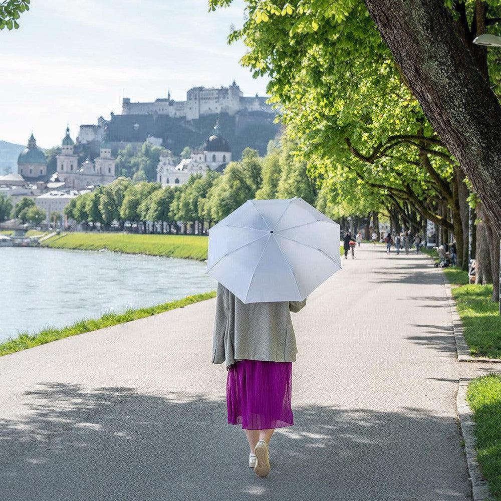 Doppler Mini Brudeparaply Hvit-Paraplyer-BagBrokers