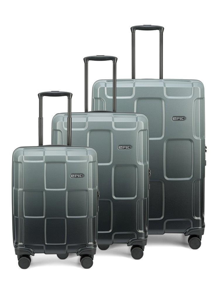 Epic Crate Ex Wildlife koffertsett DecendingBLACK-Harde kofferter-BagBrokers