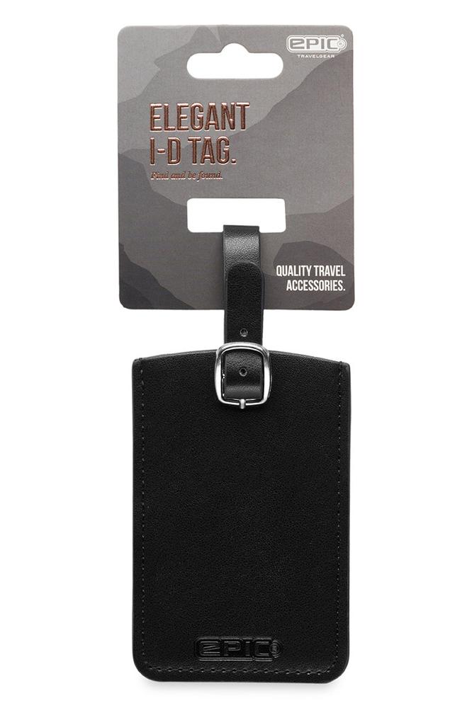 Epic Elegant adressetag Black-Bagasjetag-BagBrokers