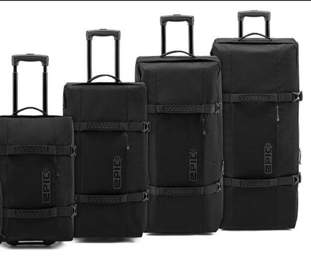 Epic Explorer NXT KabinTrunk duffelbag med 2 hjul 44 Liter Svart-Bagger-BagBrokers