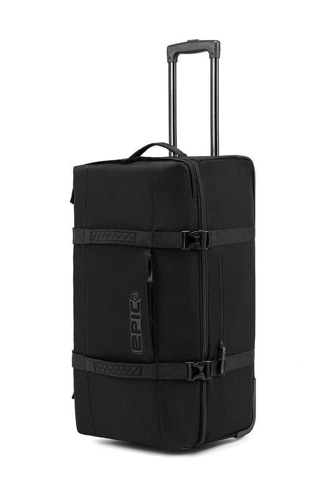 Epic Explorer NXT MegaTrunk duffelbag med 2 hjul 75 Liter Svart-Bagger-BagBrokers
