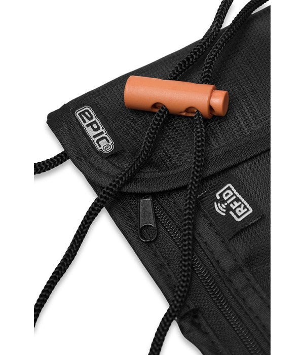 Epic Neck Moneysafe Svart-Lommebok/ Kortholder-BagBrokers